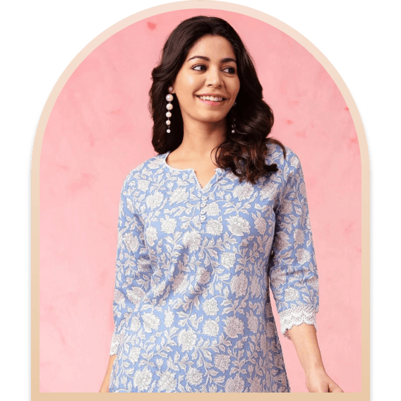 Round & Kurti Pant